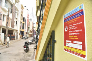 BBMP to stop the practice of pasting stickers at COVID-19 infected people’s houses