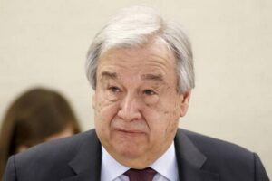 United Nations chief gives a famine warning to 4 countries