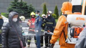 Over 150 moved out from Russian Coronavirus hospital as fire broke out
