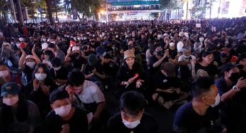 Thailand’s parliament holds a meeting to discuss the political protest tensions