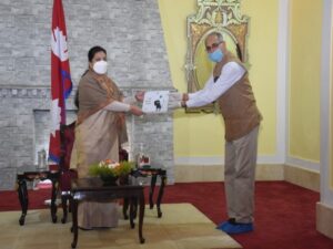 Nepal President releases special anthology on life of Mahatma Gandhi