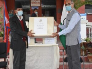 India gifts ventilators to the Nepal government, health minister acknowledges India’s friendly move