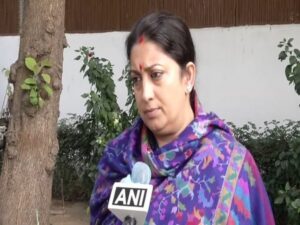 Opposition trying to disrupt peace, law and order, says Smriti Irani