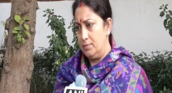 Opposition trying to disrupt peace, law and order, says Smriti Irani