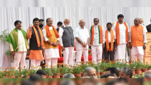 7 cabinet ministers take oath on cabinet expansion in Karnataka