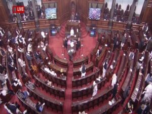 Rajya Sabha session paused till 9 am tomorrow with rising Opposition protests regarding farm laws