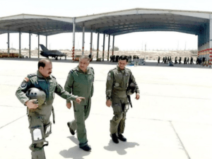 IAF chief visits Ladakh for reviewing operational preparedness along the Chinese drills across LAC