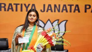 Shooter Shreyasi Singh joins Bharatiya Janta Party prior to Bihar elections