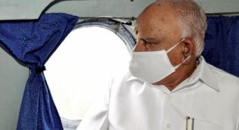 B S Yediyurappa conducted aerial survey of flood affected regions