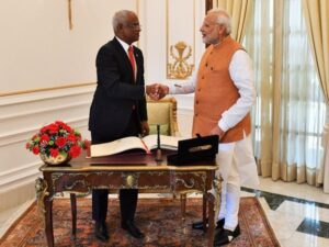 Maldives President congratulates PM Modi over the commencement of vaccination drive against Covid-19