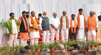 7 cabinet ministers take oath on cabinet expansion in Karnataka