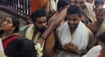 Indian T20 Captain Suryakumar Yadav Visits Kukke Subramanya Temple